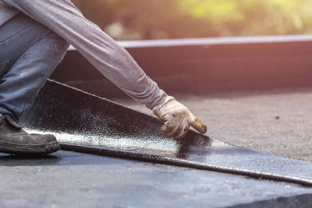 Professional Basement Waterproofing technician working in Dunellen, NJ